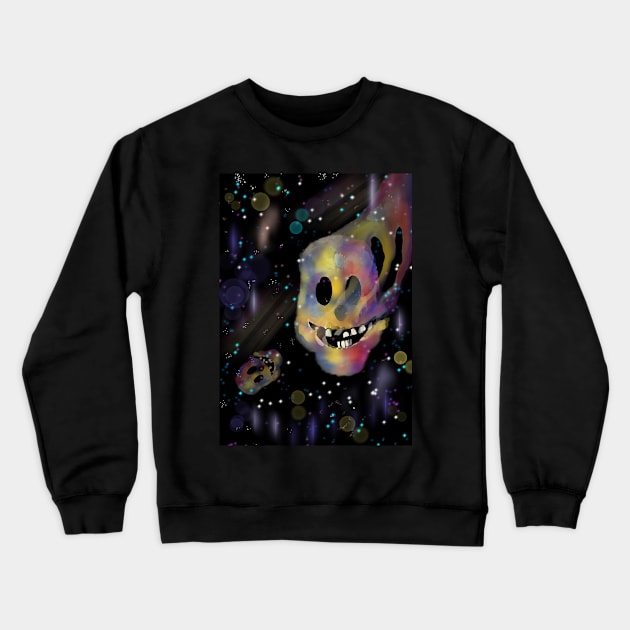 Space skulls Crewneck Sweatshirt by ArtKsenia